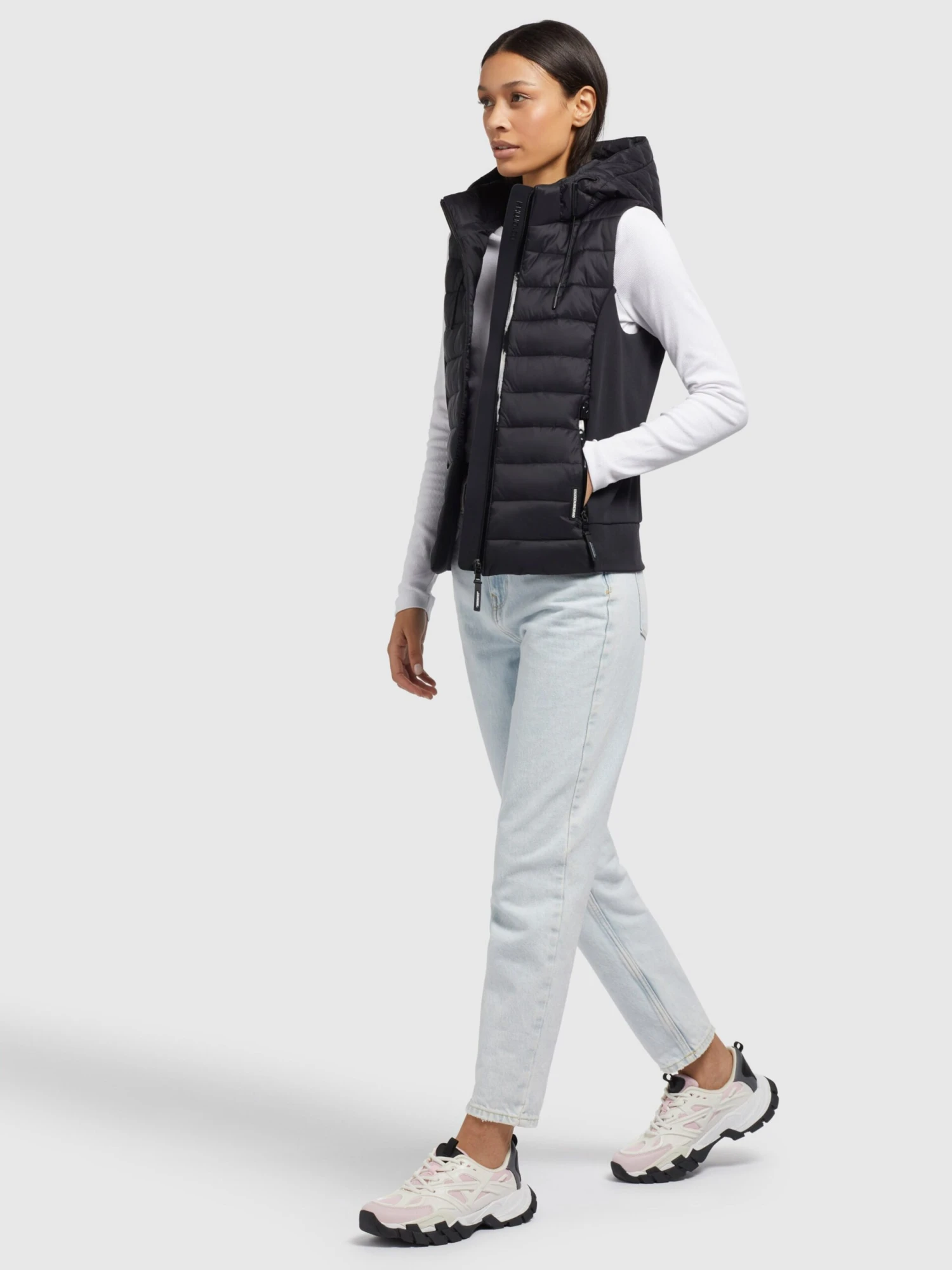 Khujo Bodywarmers Bodywarmer Fabia Matt Dames Zwart 3 Khujo Bodywarmers Bodywarmer Fabia Matt Dames Zwart - Image 3