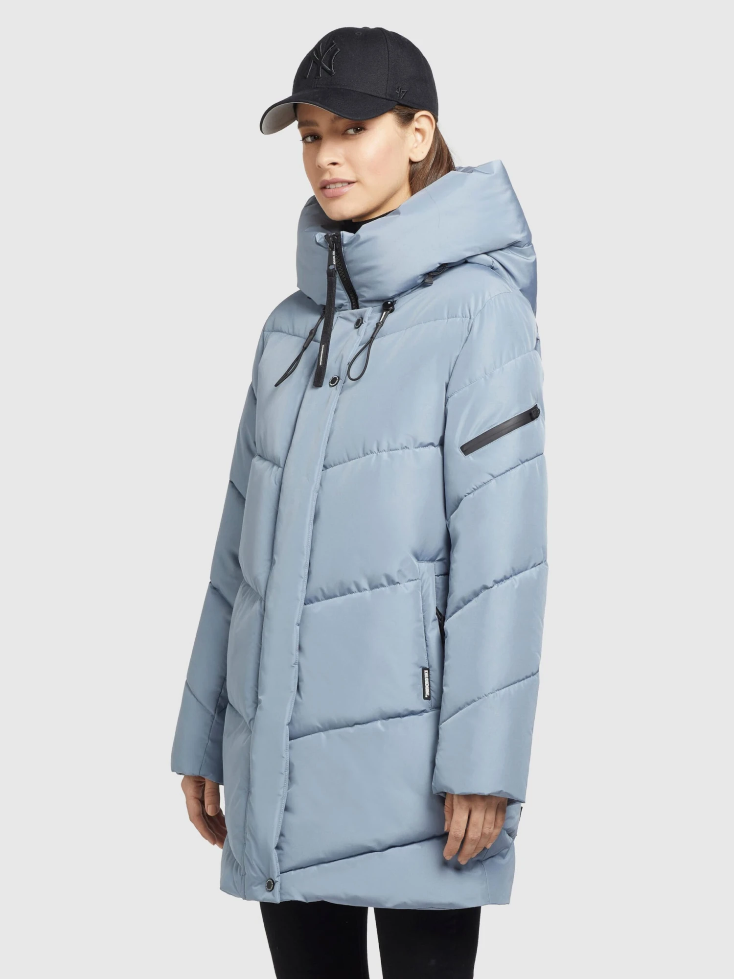 Khujo Winterjassen Winterjas Jordis 4 Dames Lichtblauw 5 Khujo Winterjassen Winterjas Jordis 4 Dames Lichtblauw - Image 5