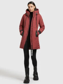 Khujo Winterjassen Winterjas Jerry Dames Roestrood -Kleding Verkoop e5046520f90213b3c47fd34a63cdc9b0 scaled