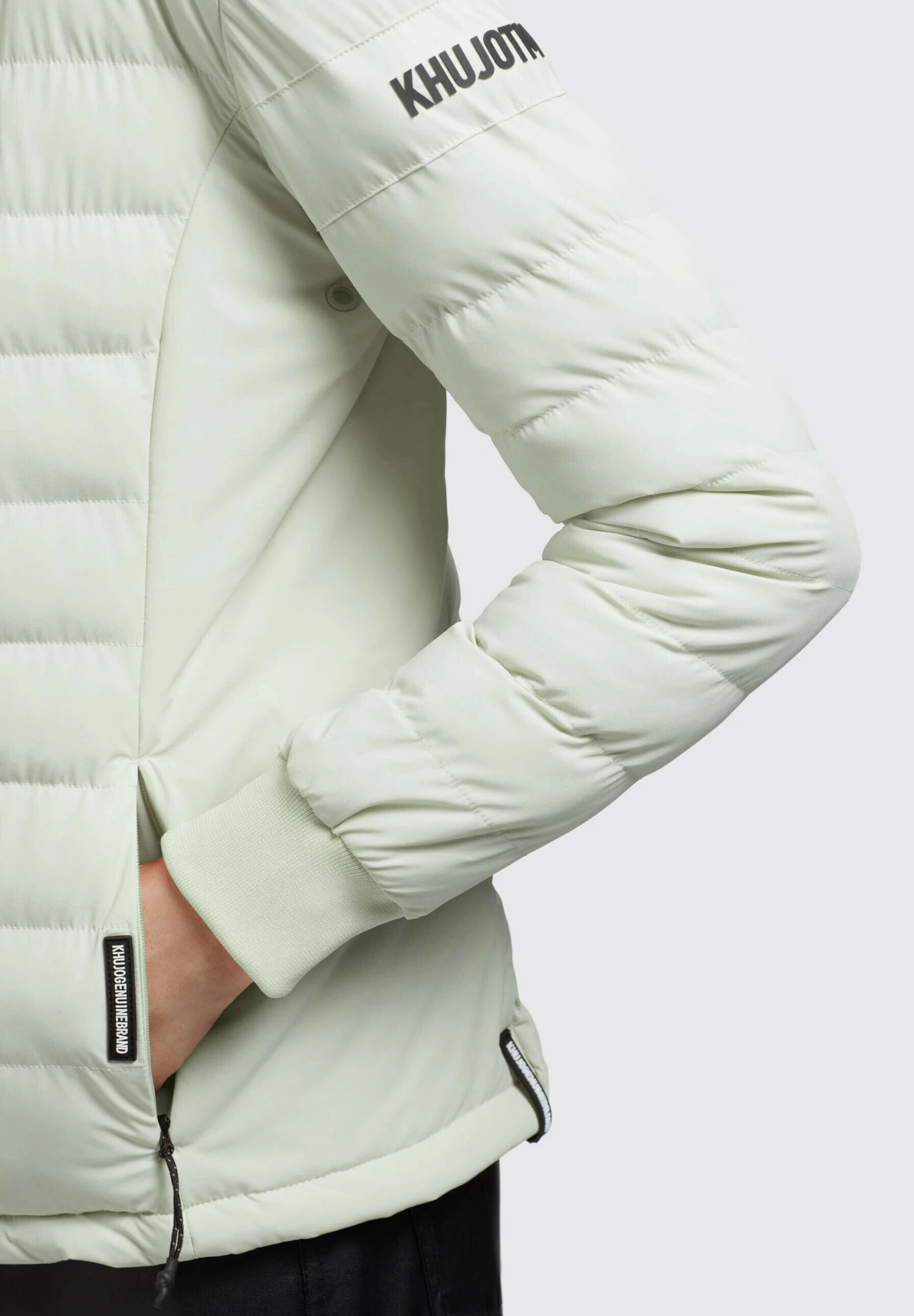 Khujo Maude Matt - Jas - Blassgrün 5 Khujo Maude Matt - Jas - Blassgrün - Image 5