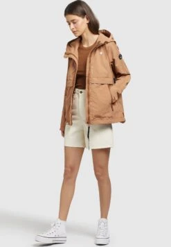 Khujo Zahira3 - Lichte Jas - Toffee -Kleding Verkoop e83084f2fa964f0788433bcb6ae1ccd1