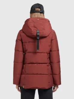 Khujo Winterjassen Winterjas Eunice Dames Roestrood -Kleding Verkoop ea6d8f9a9c1602b1d61c6be51a15756f scaled