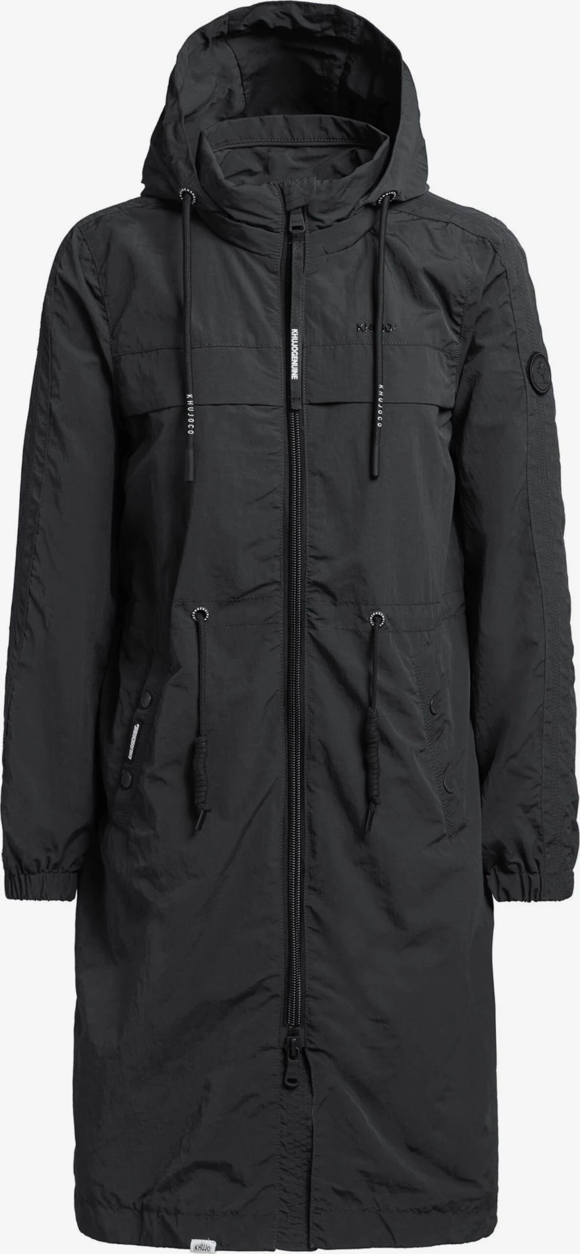 Khujo Tussenmantels Tussenmantel Voya3 Dames Zwart 1 Khujo Tussenmantels Tussenmantel Voya3 Dames Zwart