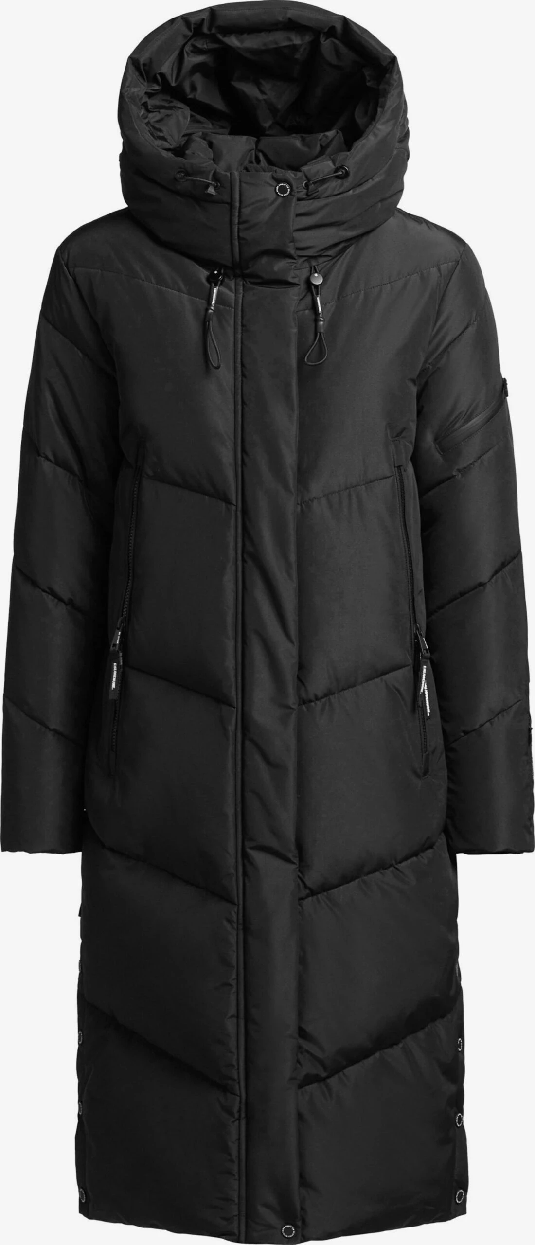 Khujo Tussenmantels Tussenmantel Sonje3 Dames Zwart 1 Khujo Tussenmantels Tussenmantel Sonje3 Dames Zwart