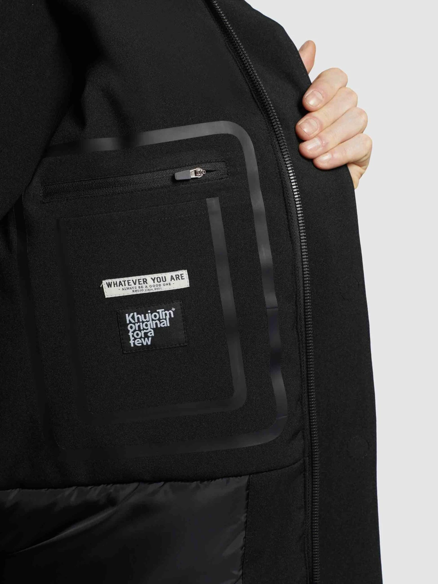 Khujo Wintermantels Winterjas Carl Heren Zwart 7 Khujo Wintermantels Winterjas Carl Heren Zwart - Image 7