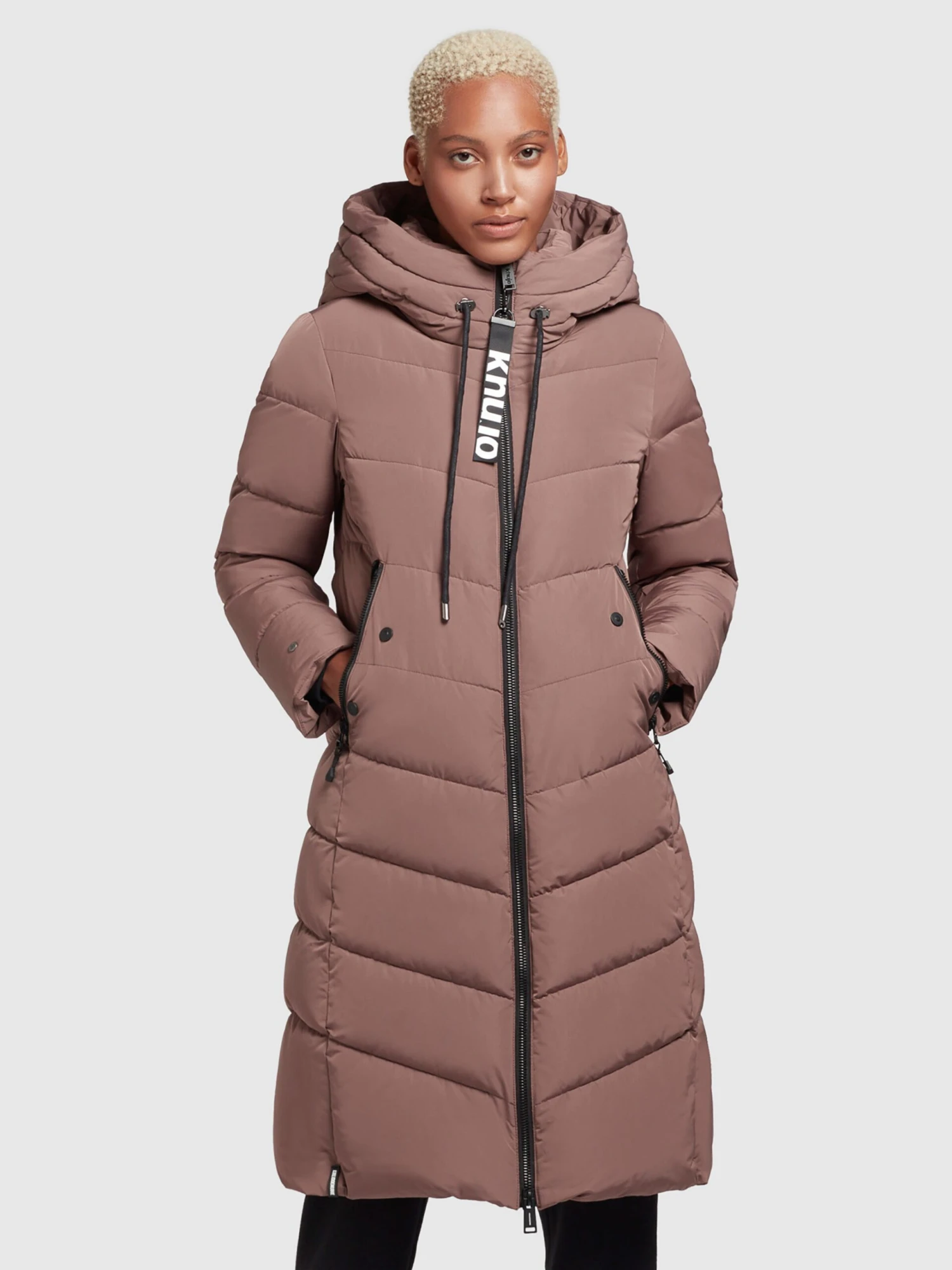 Khujo Wintermantels Wintermantel Ayleena Dames Chamois 2 Khujo Wintermantels Wintermantel Ayleena Dames Chamois - Image 2