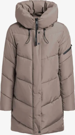 Khujo Winterjassen Winterjas Jordis 4 Dames Taupe
