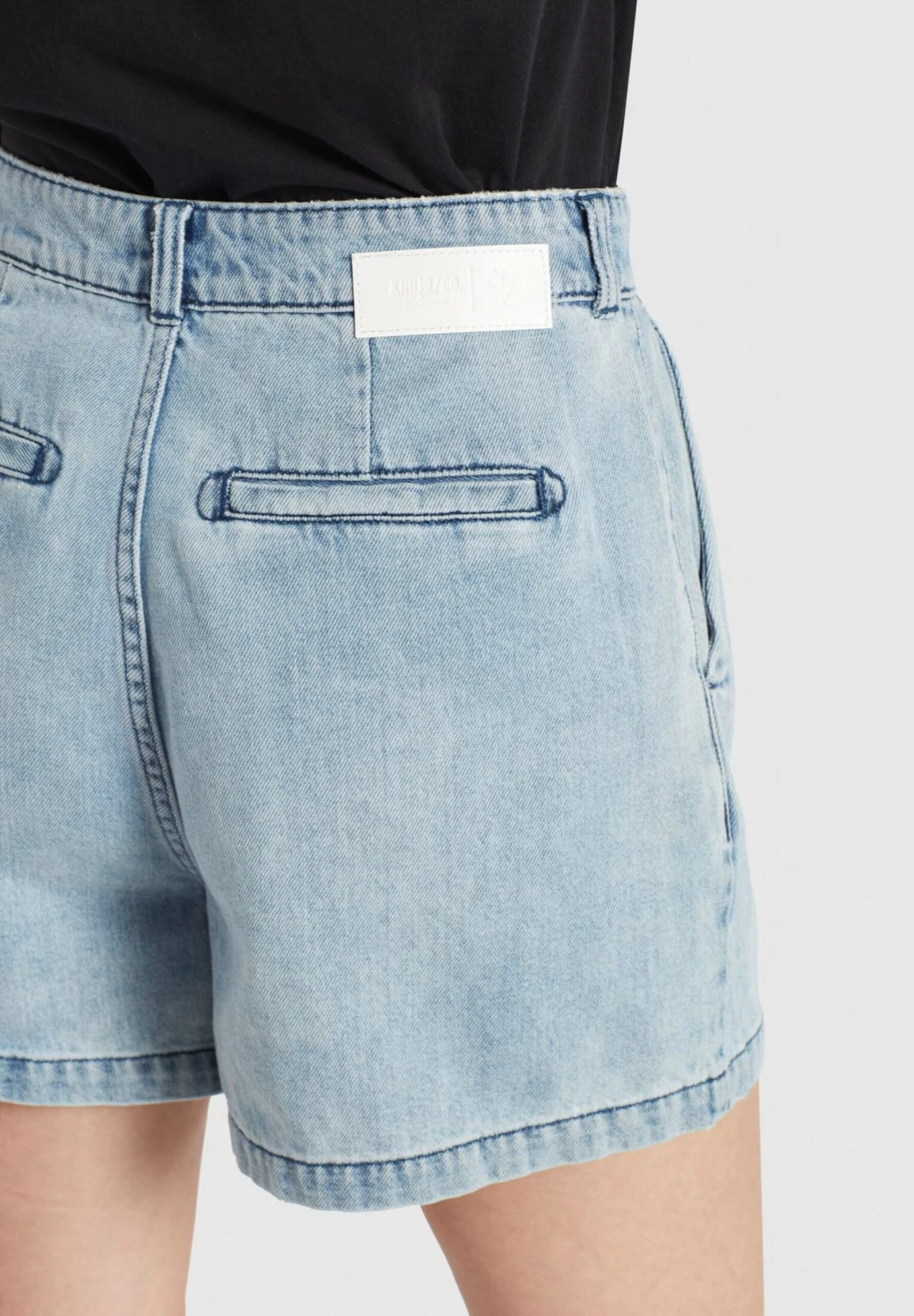 Khujo Jeans Loosefit Bandplooi Jeans Cambel Dames Blauw 7 Khujo Jeans Loosefit Bandplooi Jeans Cambel Dames Blauw - Image 7