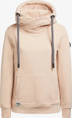 Khujo Hoodies Sweatshirt Rhabea Dames Abrikoos