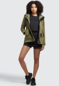 Khujo Gammi - Jas - Olivgrün -Kleding Verkoop f3e841c2765b44e8ac17468913079ec0