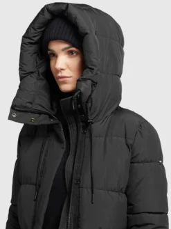 Khujo Winterjassen Winterjas Leviani Dames Zwart -Kleding Verkoop f442f855b6281b405170cdc364458f67 scaled