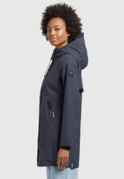 Khujo Izaf - Regenjas - Dunkelblau -Kleding Verkoop f47b35bdd88941ac8f5c12b01c42992a