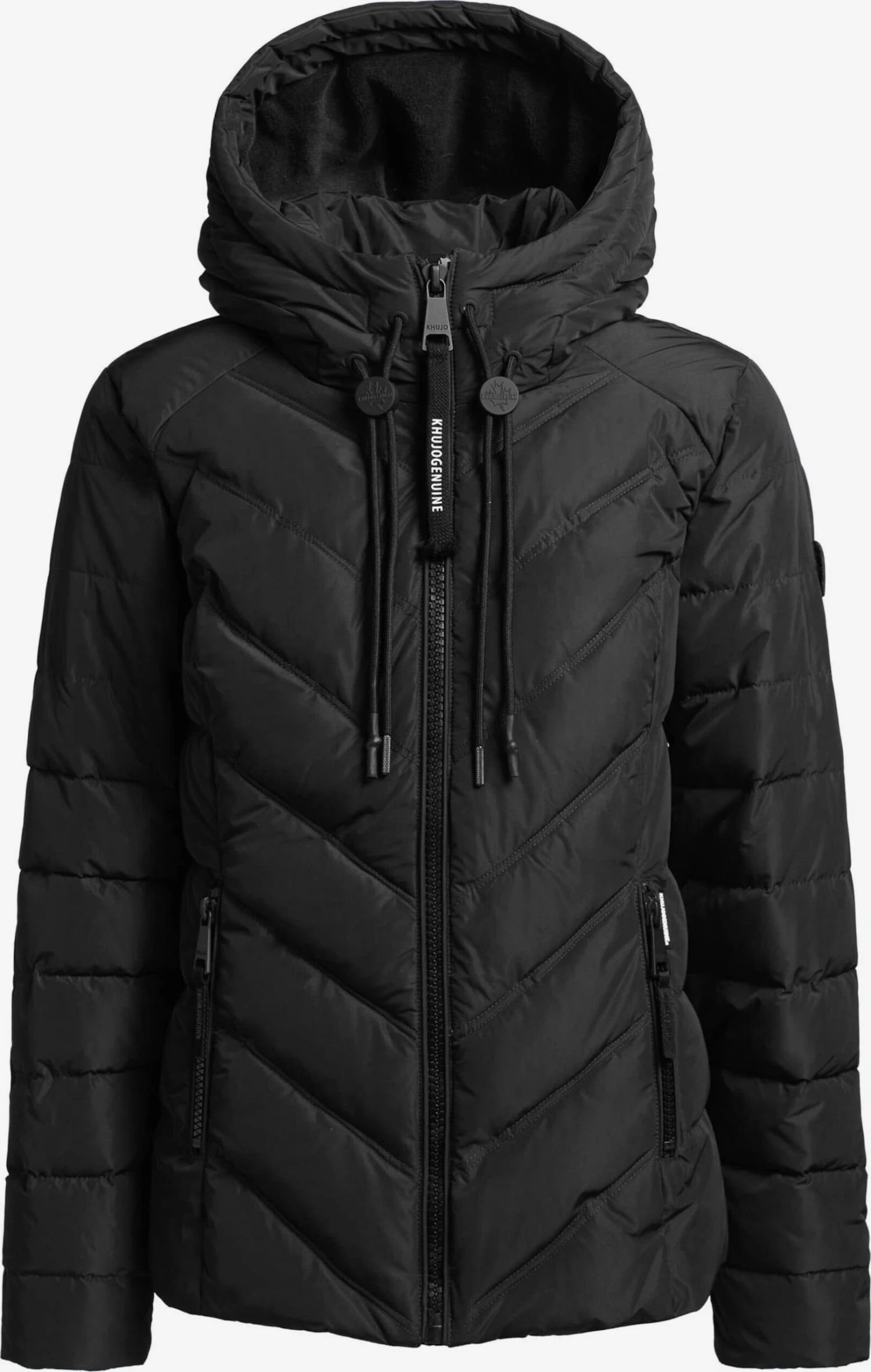 Khujo Tussenjassen Tussenjas Stern Dames Zwart 1 Khujo Tussenjassen Tussenjas Stern Dames Zwart