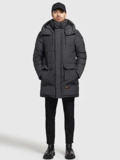 Khujo Winterjassen Winterjas Vivas Heren Donkergrijs -Kleding Verkoop f74d807cefd61e147f4eff362a617399 scaled