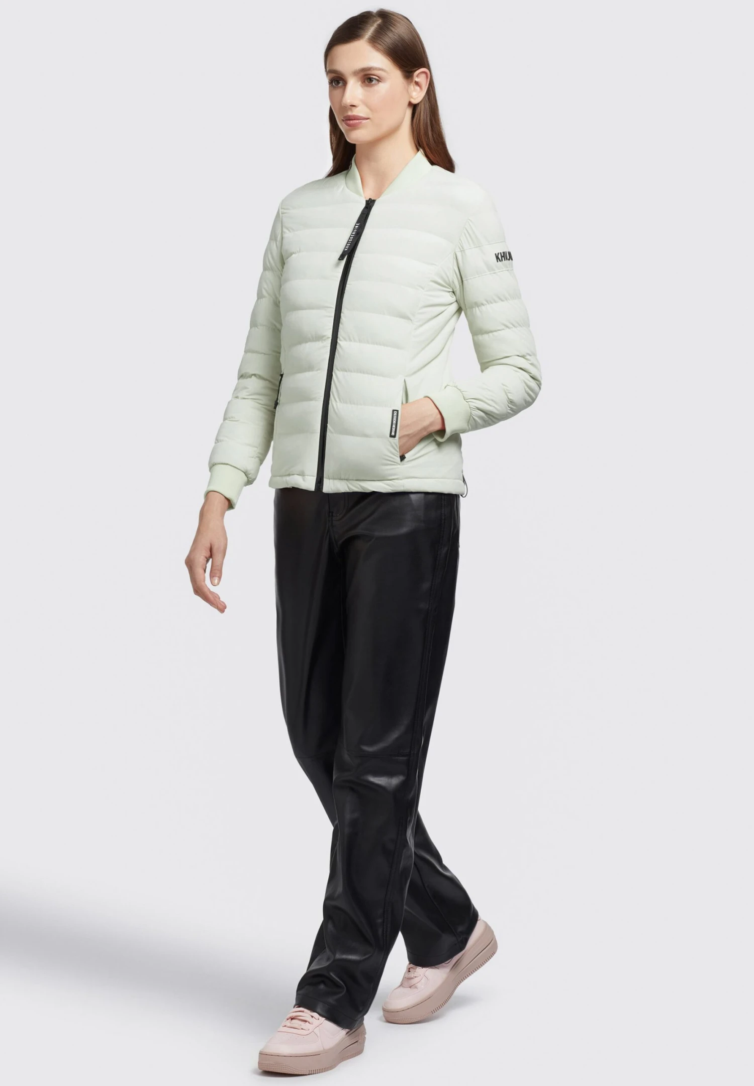 Khujo Maude Matt - Jas - Blassgrün 2 Khujo Maude Matt - Jas - Blassgrün - Image 2