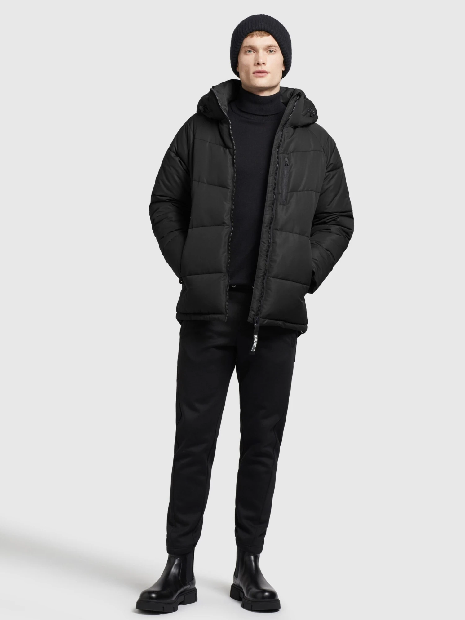 Khujo Winterjassen Winterjas Croon Heren Zwart 3 Khujo Winterjassen Winterjas Croon Heren Zwart - Image 3