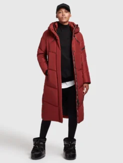 Khujo Tussenmantels Tussenmantel Dames Donkerrood -Kleding Verkoop fcf5d934194bca564edcaea1e89a08a8 scaled