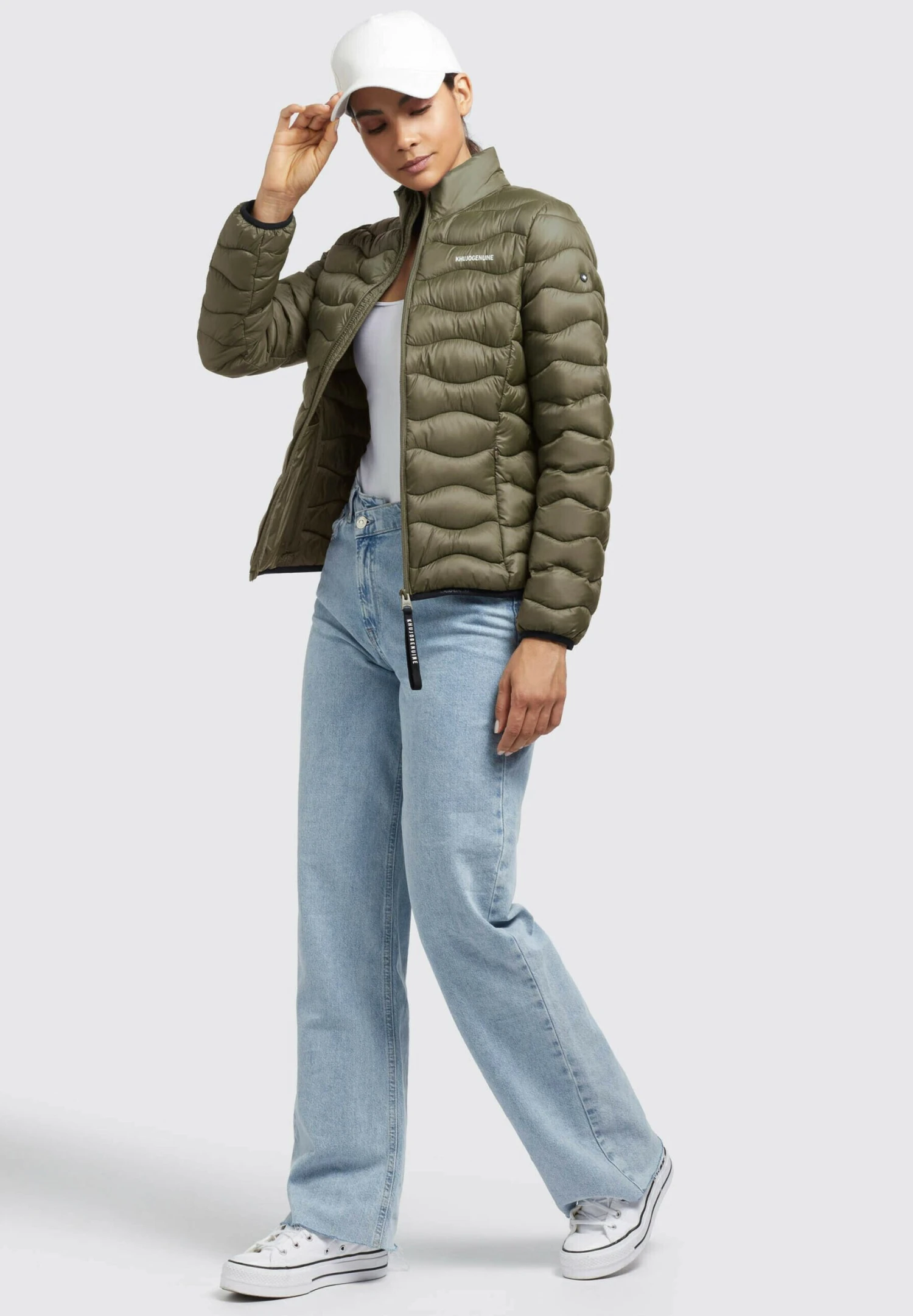Khujo Eleni - Jas - Olivgrün 4 Khujo Eleni - Jas - Olivgrün - Image 4