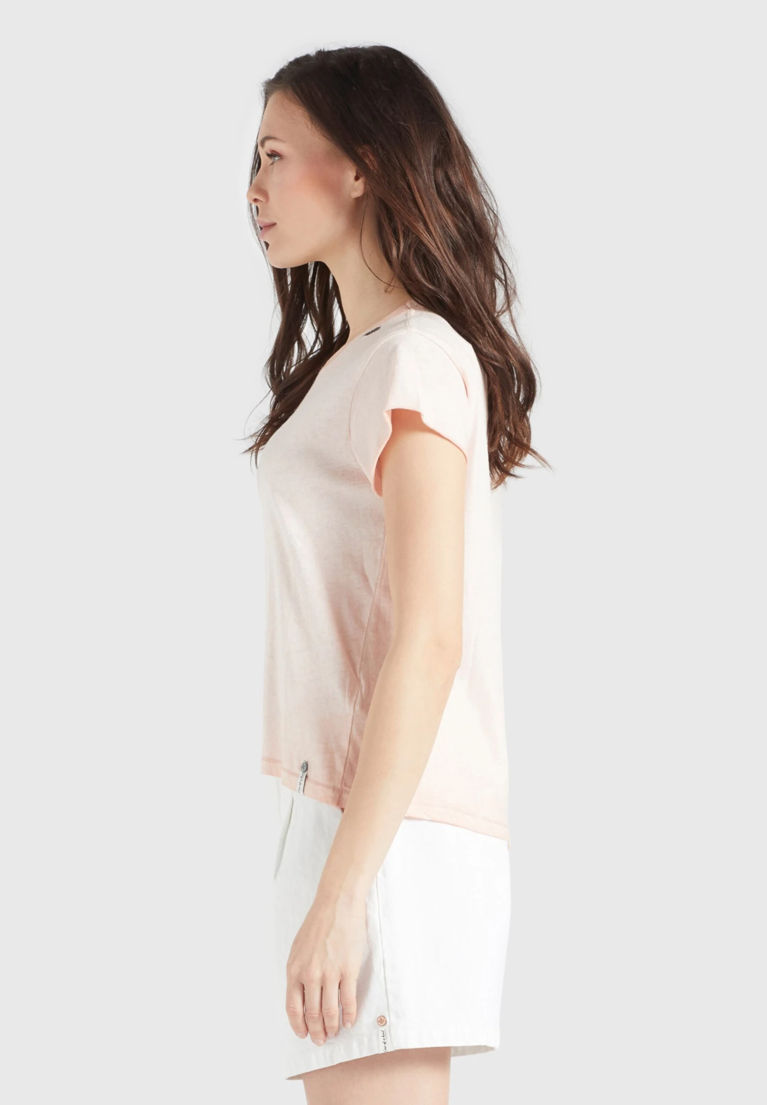 Khujo T-shirts Shirt Matama Dames Poederroze 4 Khujo T-shirts Shirt Matama Dames Poederroze - Image 4